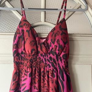 She’s Cool Leopard Print Maxi Dress